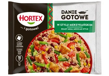 Saldēti dārzeņi Mexican HORTEX ar vistu 450g
