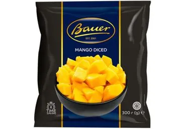 Saldēti mango kubiciņi BAUER 300g