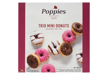 Saldēti mini virtuļi POPPIES 276g