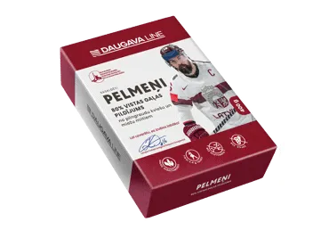 Saldēti pelmeņi ar vistas gaļas pildījumu DAUGAVA LINE 400g