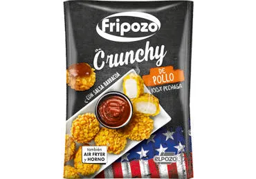 Saldēti vistas nageti ar mērci FRIPOZO Crunchy 300g