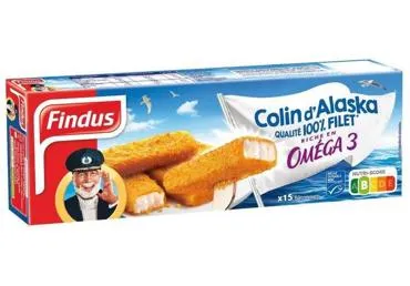 Saldēti zivju filejas pirkstiņi FINDUS 420g