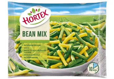 Saldētu pākšu pupiņu Mix HORTEX 400g