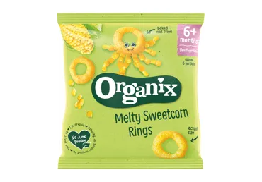 Saldie kukurūzas gredzeni ORGANIX BIO 20g