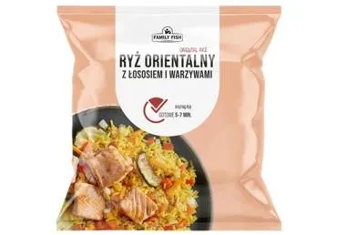 Saldēti rīsi ar lasi un dārzeņiem FF 400g