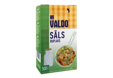 Sāls rupjais, kārba 500g, Valdo