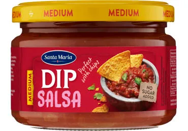 Salsas mērce, vidēja asuma 250g, Santa Maria