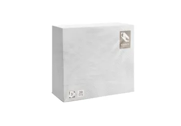 Salvetes baltas ELEMENTS 20gab. 33x33cm