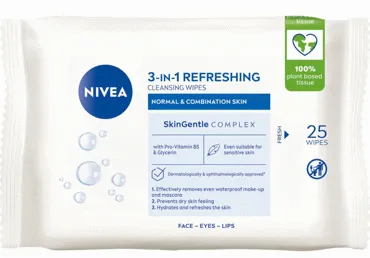 Salvetes NIVEA kosmēt.noņemš. 25gab.