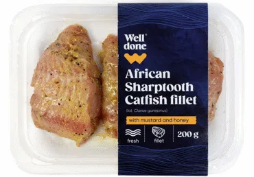 Sama fileja ar sinepēm un medu WELL DONE 200g