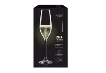 Šampanieša glāzes AURORA Moments 210ml 4gab.