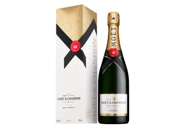 Šampanietis  MOET&CHANDON BRUT kastē 12% 0,75L