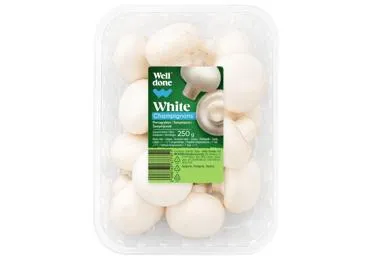 Šampinjoni baltie WELL DONE 250g