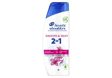 Šampūns H&S Smooth & Silky 2in1 400ml