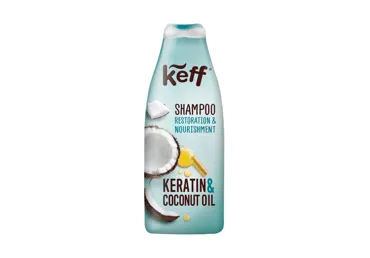 Šampūns KEFF Keratin & Coconut Oil 500ml