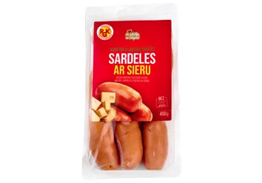 Sardeles augstākā labuma ar sieru vārītas RGK 450g