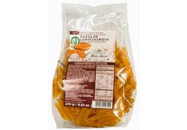 Sarkano lēcu makaroni PASTA NATURA 250g