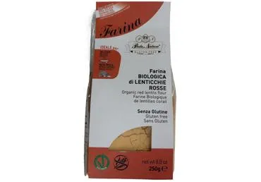 Sarkano lēcu milti PASTA NATURA PN 250g