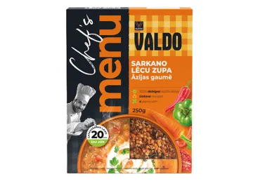 Maisījums Lēcu zupa Āzijas gaumē Valdo  250g