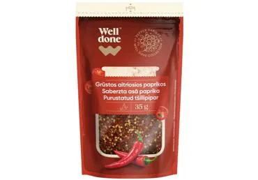Sasmalcināti čili pipari WELL DONE 35g