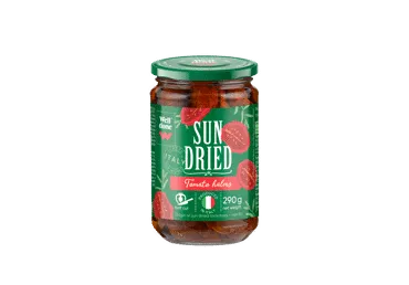 Saulē kaltēti tomāti WELL DONE 290g