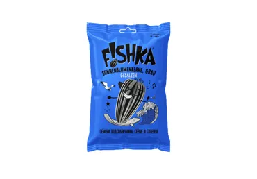 Saulespuķu sēklas Fishka grauzd. ar sāli 100g