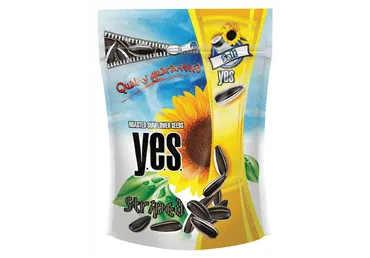 Saulespuķu sēklas YES svītrainās sālītas 150g