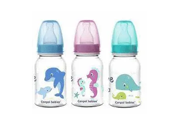 Šaura kakla pudelīte CANPOL 120ml