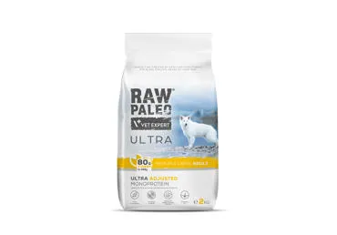 Sausā barība suņiem Ultra ar tītara gaļu RAW PALEO 2kg