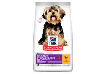 Sausā barība suņiem vista Sensitive HILL'S 1,5kg