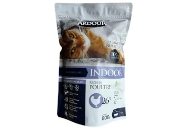 Sausā kaķu bar. ARDOUR Indoor mājp. 800g