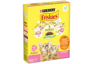 Sausā kaķu bar.FRISK.JUN.vist.-dārz.300g