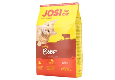 Sausā kaķu barība JOSI liellops 650g