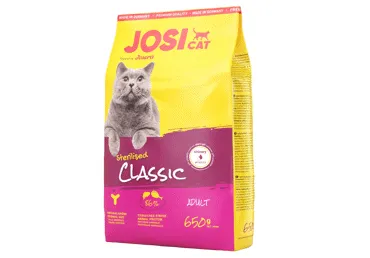 Sausā kaķu barība JOSI sterilizētiem kaķiem 650g