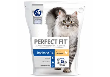 Sausā kaķu barība PERFECT INDOOR vista 750g