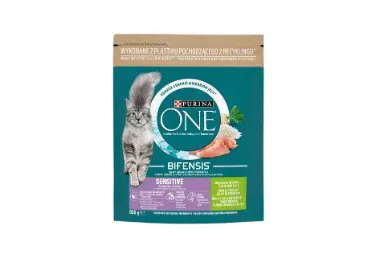 Sausā kaķu barība PURINA ONE jūtīgiem kaķiem 800g