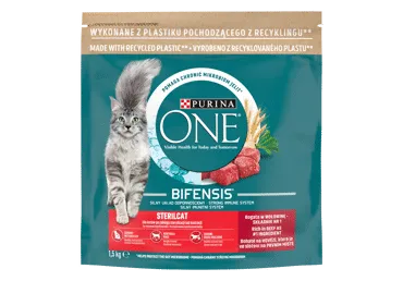 Sausā kaķu barība PURINA ONE l/l sterilizētiem kaķiem 1.5kg