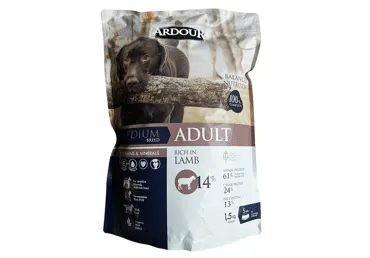Sausā suņu barība ARDOUR vidēja izmēra suņiem, jēra  1,5kg