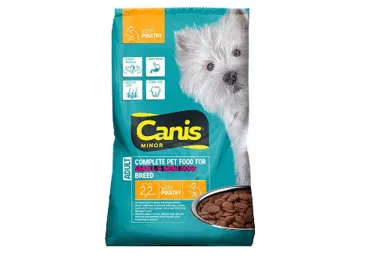 Sausā suņu barība CANIS ar mājputnu garšu 2.2kg