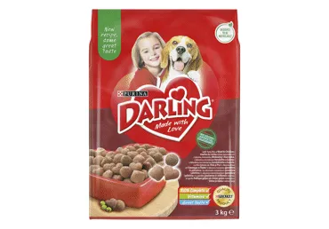 Sausā suņu barība DARLING (liellopu) 3kg
