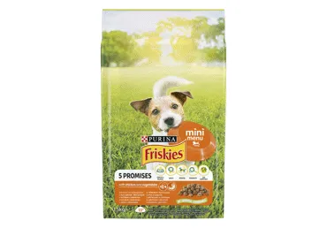 Sausā suņu barība FRISKIES MINI MENU vistas 1,5kg