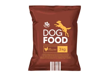 Sausā suņu barība HAPPY TAILS mājputnu 3kg