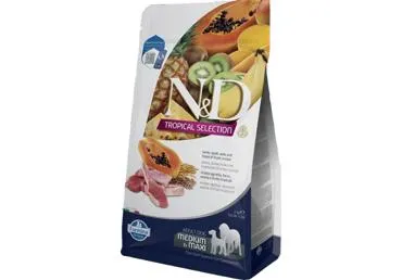 Sausā suņu barība jēra Tropical N&D 2kg