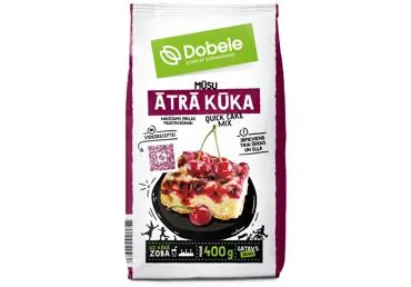 Sausais maisījums DOBELE Ātrā kūka 400g