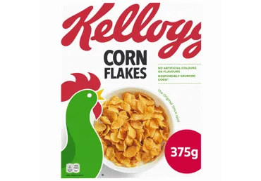 Sausās brokastis KELLOGG'S Corn flakes 375g