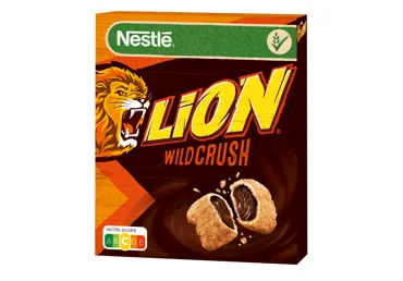 Brokastu pārslas Nestle Lion Wildcrush 360g