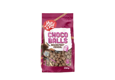 Sausās brokastis MIO&RIO kakao bumbiņas 250g