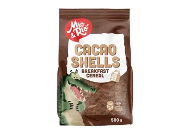 Sausās brokastis MIO&RIO kakao gliemežvāki 500g