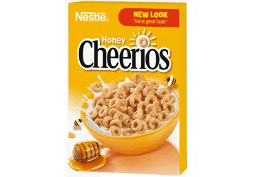 Sausās brokastis Nestle Cheerios Honey 375g