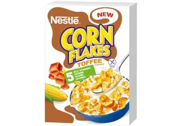 Pārslas brokastu Nestle Corn flakes Toffee 350g